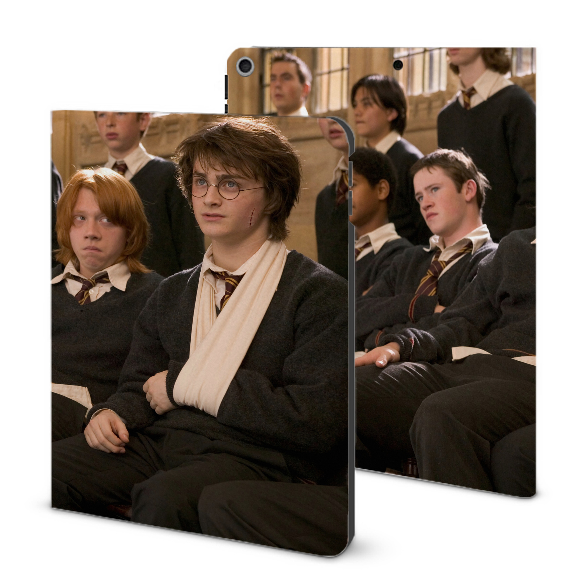 （画像用） Harry Potter ハリー・ポッターシリーズ IPad ケース ブック型 PUレザー TPU 耐衝撃 軽量 薄型 ペン収納なし 全面保護 IPad 各モデル対応